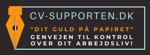 cv-supporten logo dit guld på papiret okt use